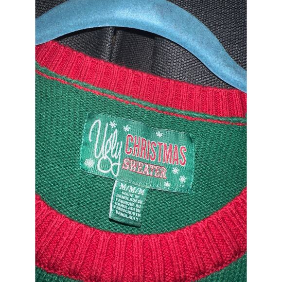 Ugly Christmas Sweater Xmas Size Medium Dog - Picture 2 of 3